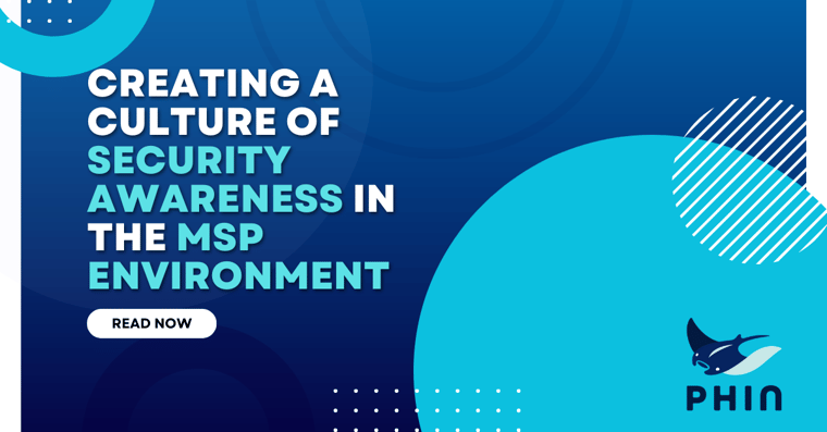 Creating a culture of Security Awareness