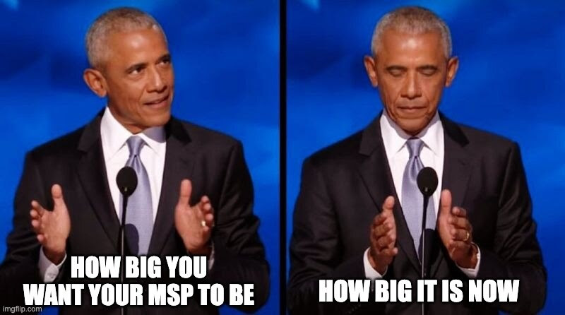 How big is your MSP