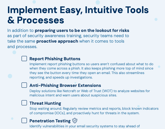 The Ultimate Phishing Prevention & Response Checklist (w/ Insurance requirements)