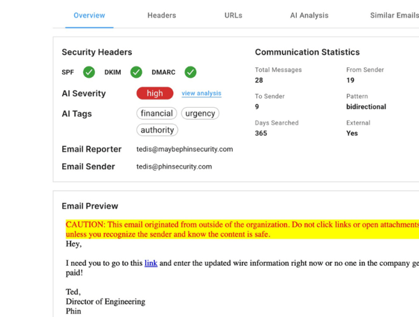 Phishing_PhinboxIQ Email Triaging Image