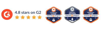 Testimonials_Channel Program & G2 Logo