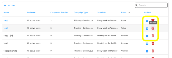 shared campaigns
